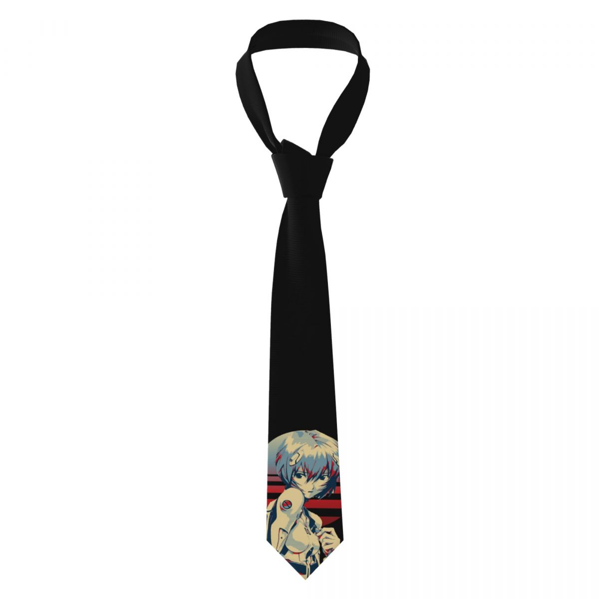 Men Accessories For Wedding - Rei Ayanami Klassische Krawatten, Unisex, Seide,
