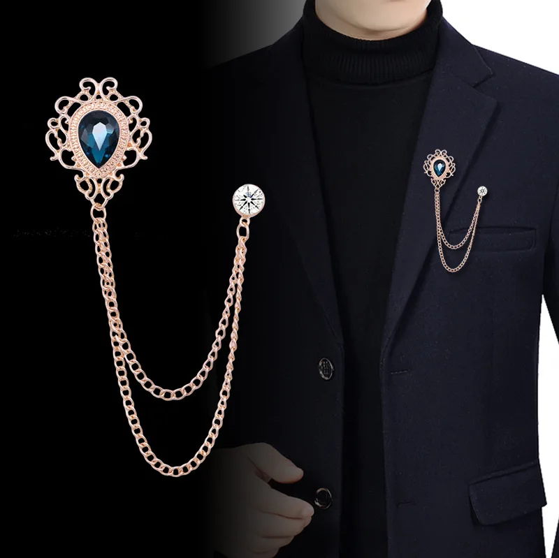 Men'S Accessories Vintage - Neue Vintage Quaste Kette Strass Kristall