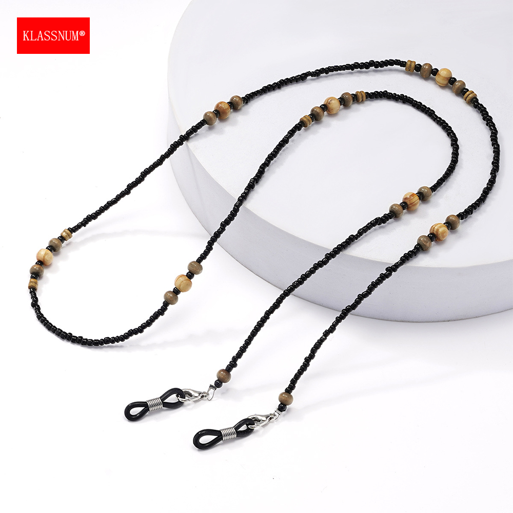 Men Accessories Neck Chain - KLASSNUM Vintage Brillenkordel für Herren und