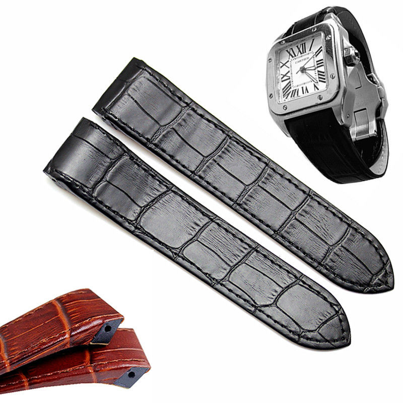 Men'S Accessories Cartier - Uhr zubehör Band Aus Echtem Leder
