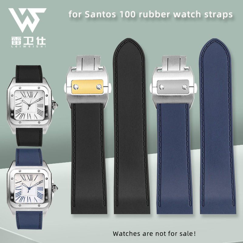 Men'S Accessories Cartier - Für Cartier-Uhrenarmband der Herren-Santos-100-Serie mit Faltschließe,