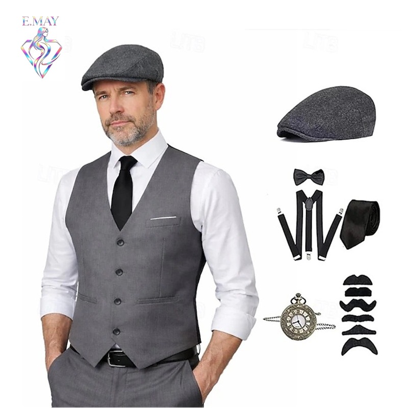 Men'S Accessories Vintage - Übergrößen Herren 1920er Jahre Roaring Gatsby