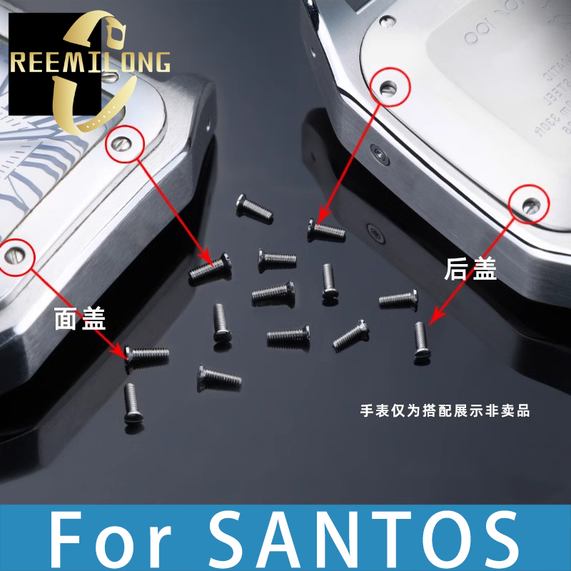 Men'S Accessories Cartier - 2 Stück Uhrengehäuseschrauben für Santos de