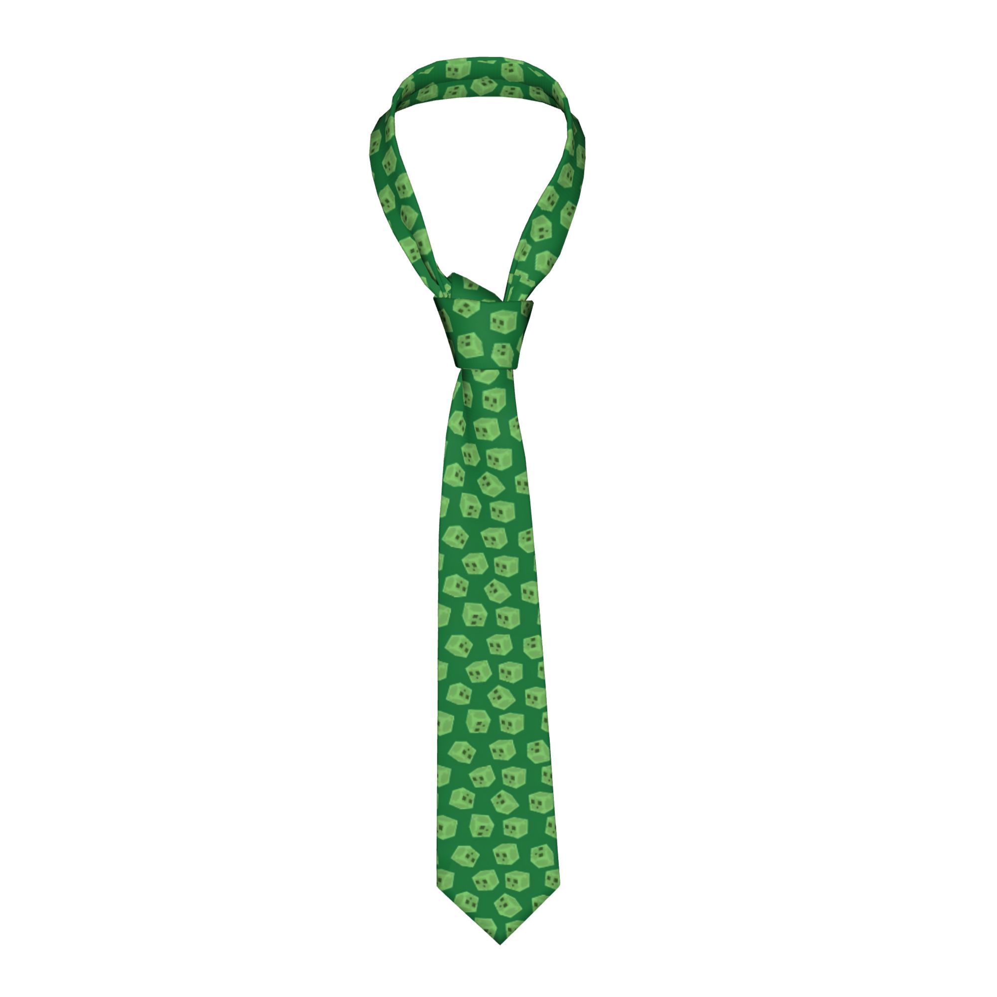 Men Accessories For Wedding - Creepers Schleim-Muster Textur Krawatte Herren Mode