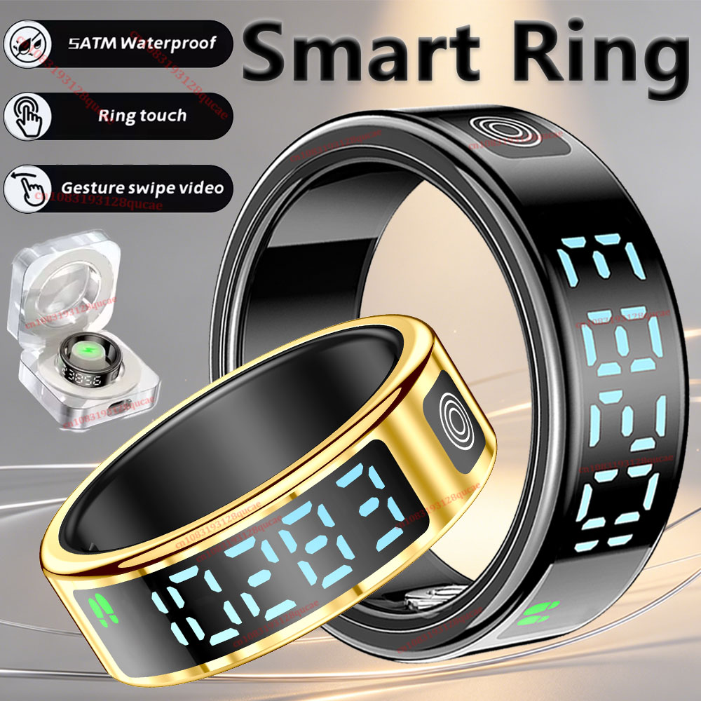 Men'S Accessories Display - 2026 R12 Smart Ring mit Display