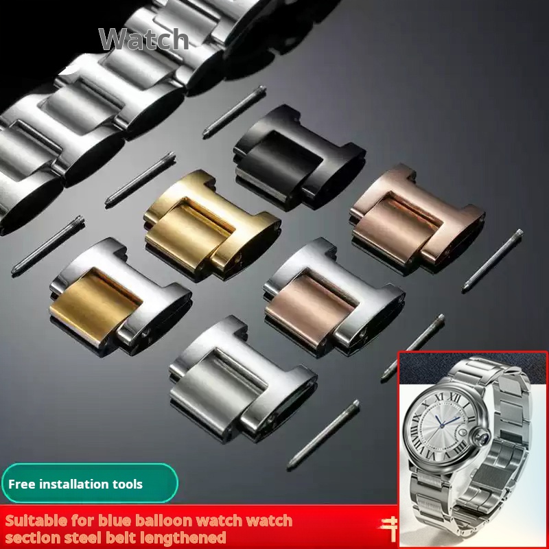 Men'S Accessories Cartier - Für Cartier blaues Ballonarmband Extend Edelstahl