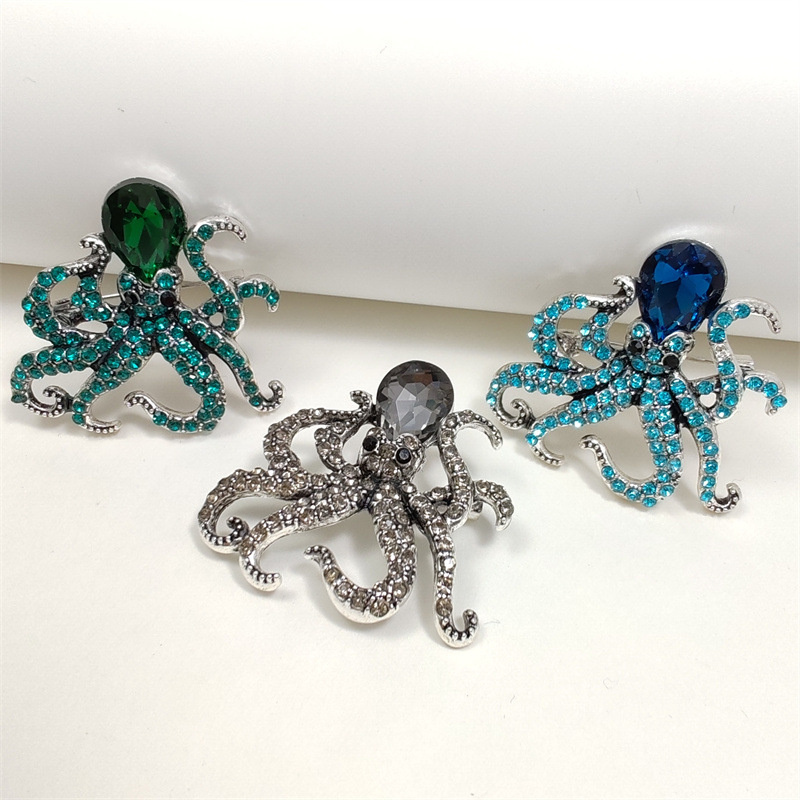 1 Stück Retro Octopus Brosche  – Men'S Accessories Trends 2025 Bewertung und Preis