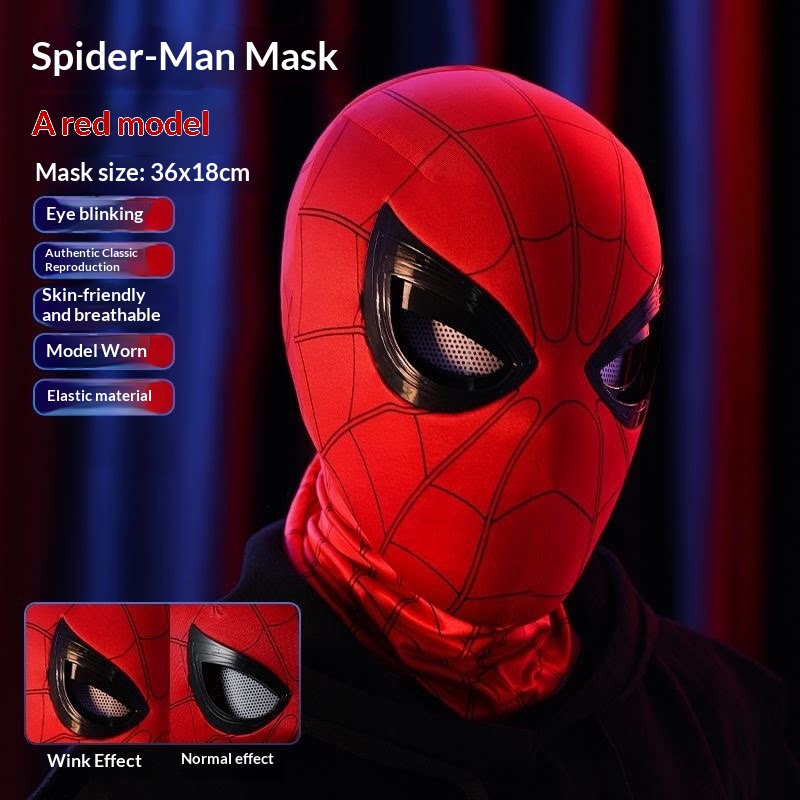 Spider-Man Kopfbedeckung mit B – Men'S Accessories Display Bewertung und Preis