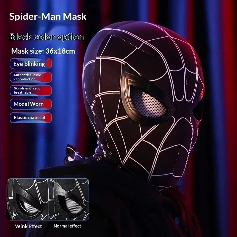 Spider-Man Kopfbedeckung mit B – Men'S Accessories Display Bewertung und Preis