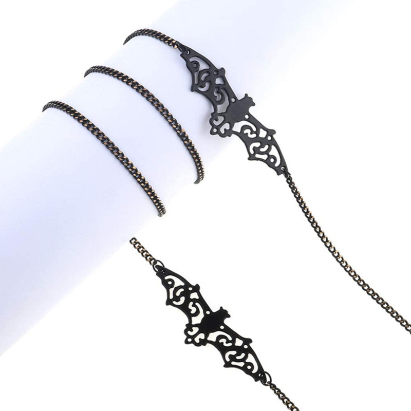 1-10 Stück Gotische Fledermaus – Men Accessories Neck Chain Bewertung und Preis
