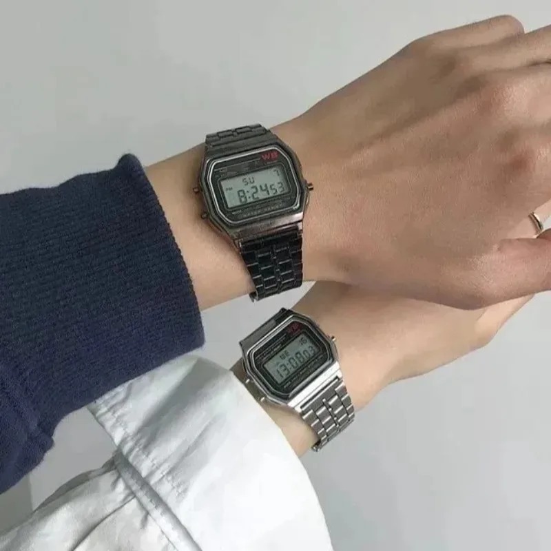 Luxus F91W Stahlband-Uhren LED – Men'S Accessories Display Bewertung und Preis