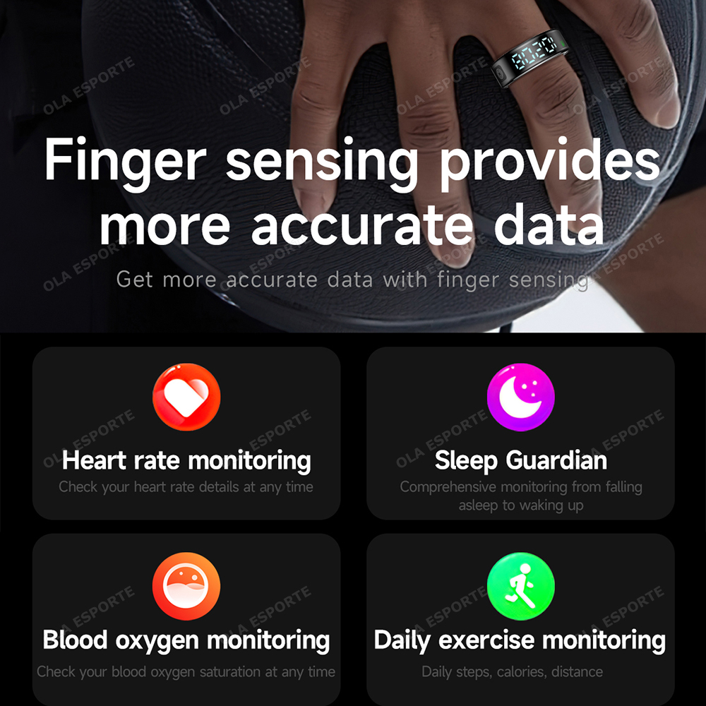 2026 R12 Smart Ring mit Displa – Men'S Accessories Display Bewertung und Preis