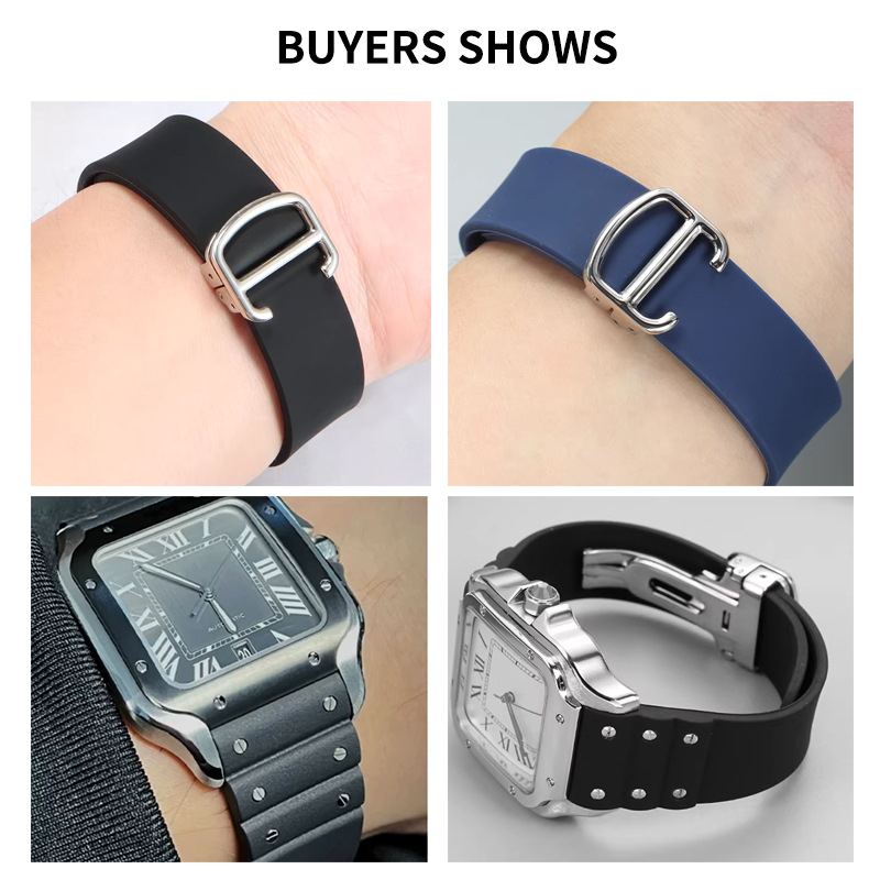 21 mm weiches Silikon-Uhrenarm – Men'S Accessories Cartier Bewertung und Preis