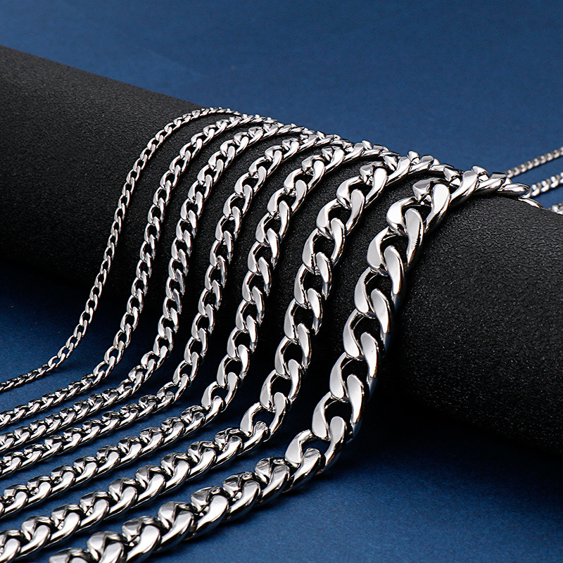 925 Sterling Silber plattiert  – Men Accessories Neck Chain Bewertung und Preis