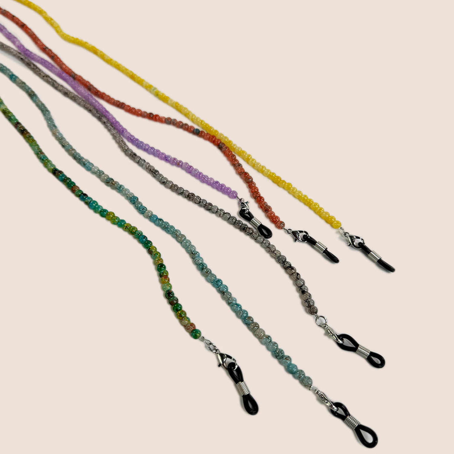 Chinesischer Stil Glasperlen-B – Men Accessories Neck Chain Bewertung und Preis