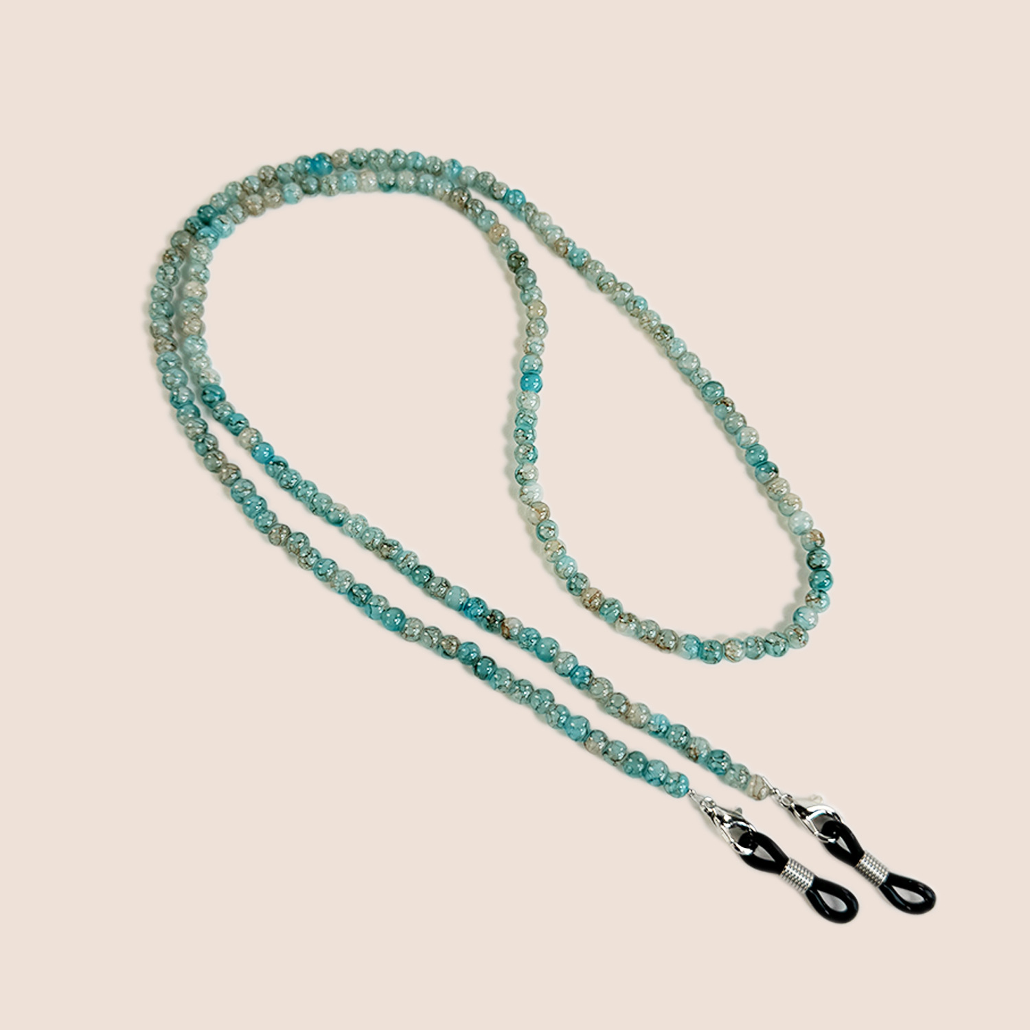 Chinesischer Stil Glasperlen-B – Men Accessories Neck Chain Bewertung und Preis